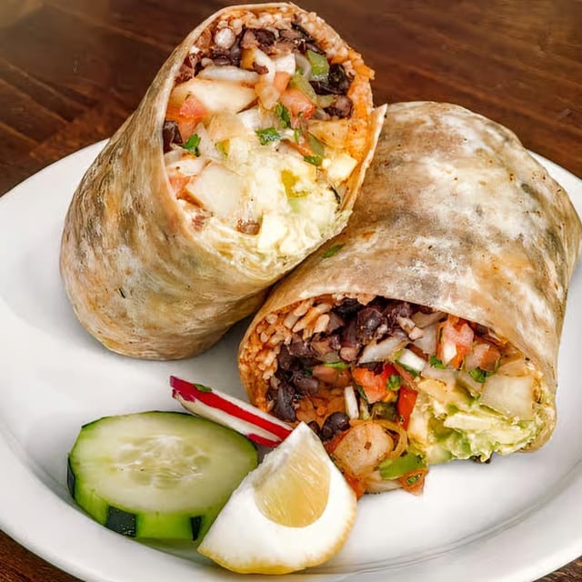 Veggie Burrito.