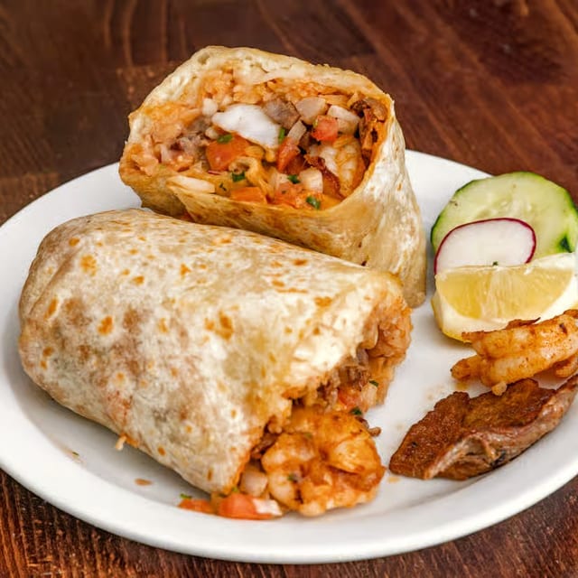 Surf & Turf Burrito.